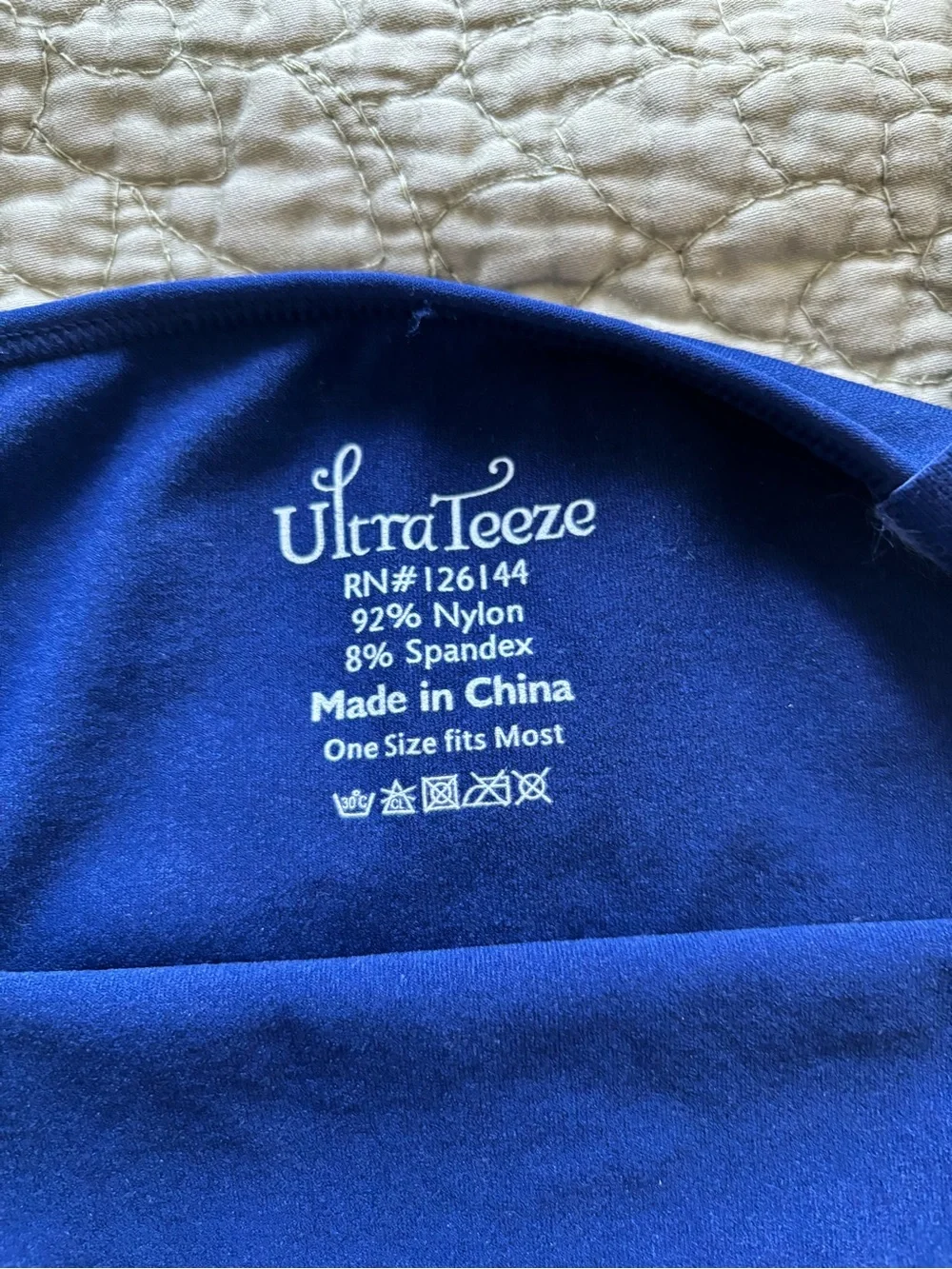 🎉 3/$15 UltraTeeze Blue Tank Top - Picture 3 of 6